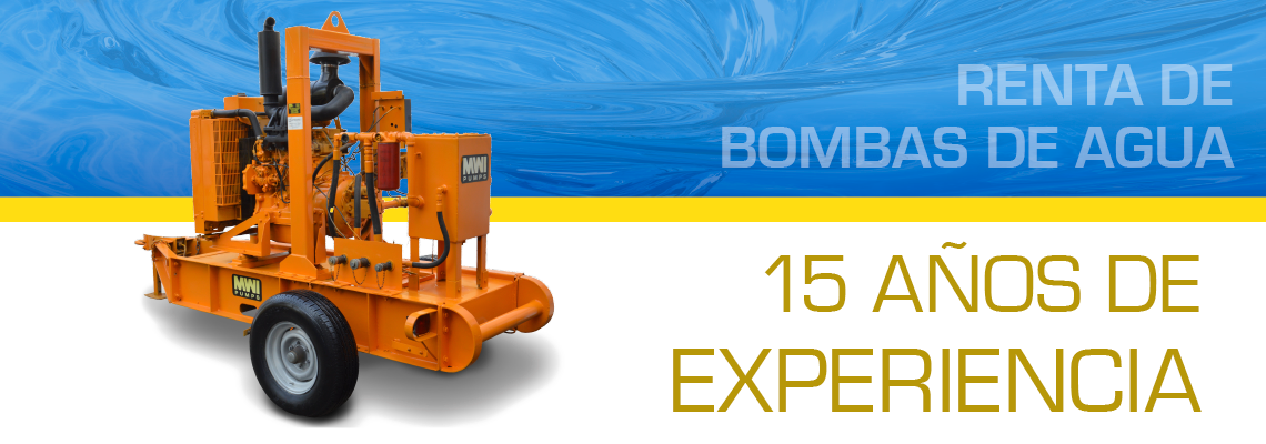 RENTA DE BOMBAS SUMERGIBLES